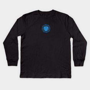 Arc Reactor Ironman Heart Kids Long Sleeve T-Shirt